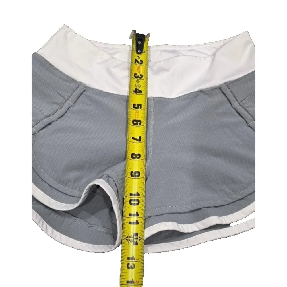 Hylete Iris Lined Shorts girl preppy Gray X-Small A005146